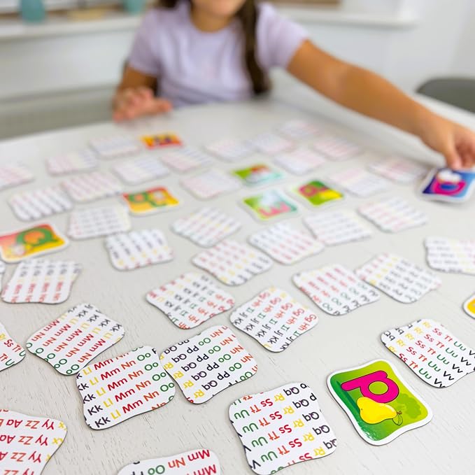 The Learning Journey: Match It! Memory - Alphabet - Capital and Lowercase Letter Matching Game with 26 Matching Pairs - Memory Games for Kids 3 and Up - Award Winning Toys - Image 5