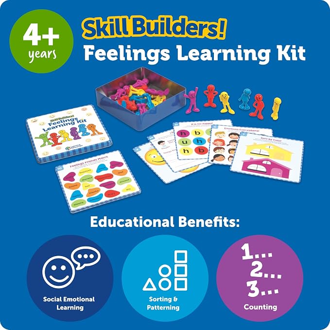 Learning Resources Skill Builders Feelings Learning Kit - Image 5