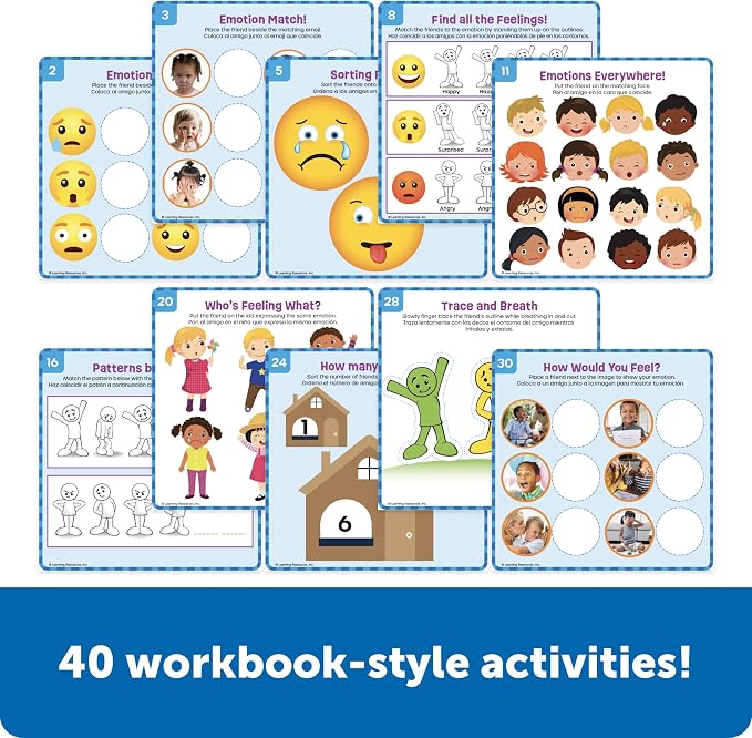 Learning Resources Skill Builders Feelings Learning Kit - Image 4