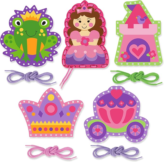 Stephen Joseph Lacing Cards, Princess/Castle by StephenJoseph