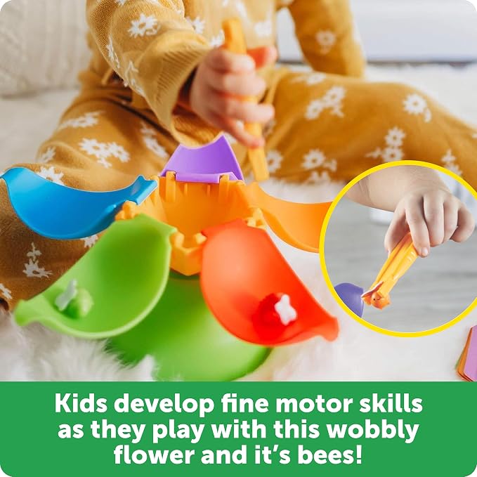 Learning Resources Blooming Balance Bees Fine Motor Sorting Set - Image 2