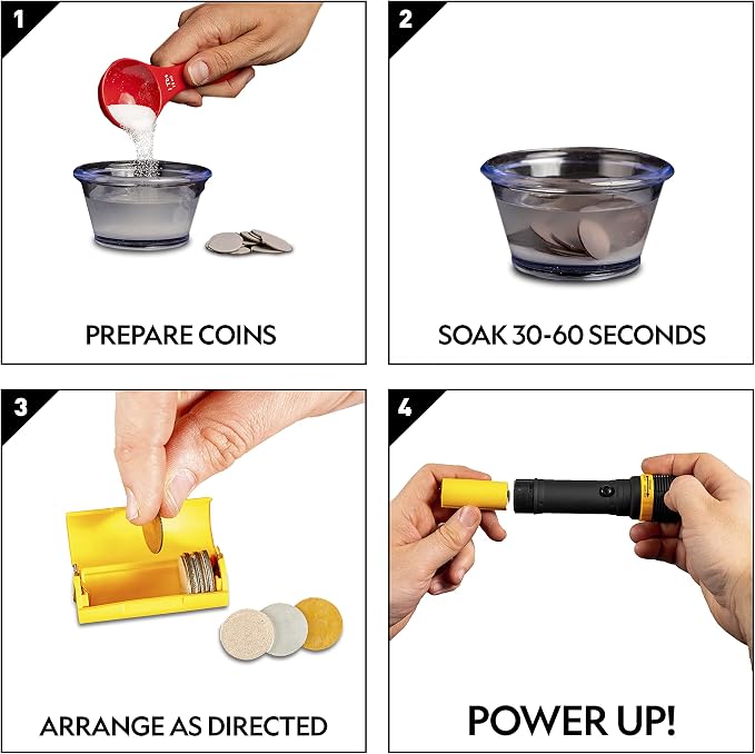 National Geographic Battery Making Science Kit with 2 STEM Projects - Image 4