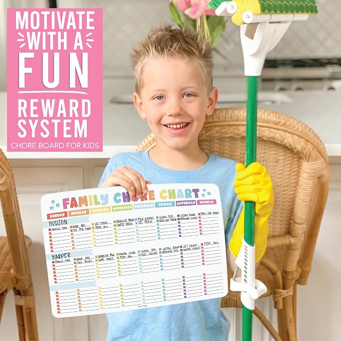 Magnetic Chore Chart for Kids Multiple Kids, Chore Board Adults and Teens - Image 6