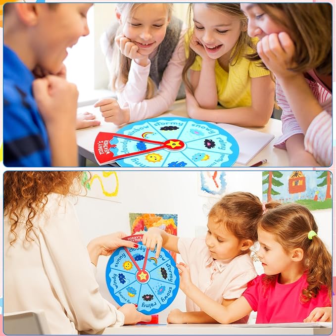 Marspark Weather Wheel, Educational and Learning Activities for Kids - Image 5