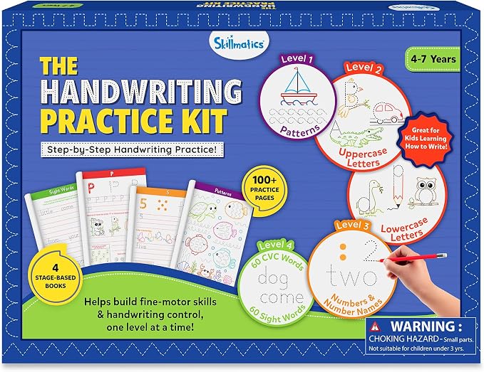 Skillmatics Handwriting Practice Kit – Back to School Writing Activity by Skillmatics