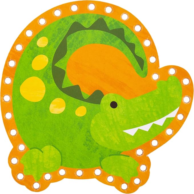Stephen Joseph Lacing Cards, Zoo Small - Image 4