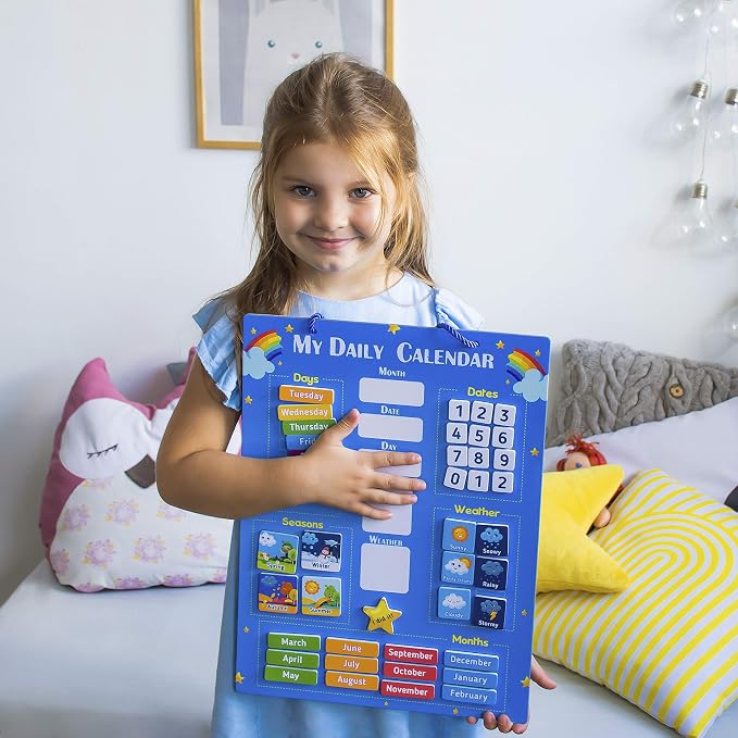 Simply Magic Kids Calendar – My First Daily Magnetic Calendar for Kids - Image 2