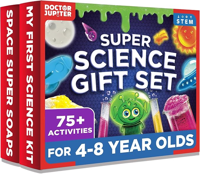 Doctor Jupiter Super Science Gift Set for Kids Ages 4+, Birthday Gift by DoctorJupiter