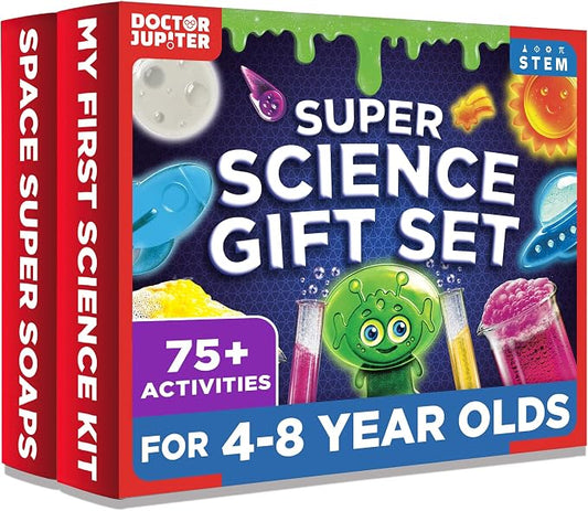 Doctor Jupiter Super Science Gift Set for Kids Ages 4+, Birthday Gift by DoctorJupiter