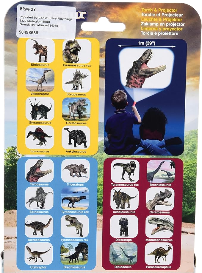 Dinosaur Projector Viewer – Educational STEM Toy for Kids – Handheld Photo Viewer with Realistic Dino Images – Learning & Science Gift Ages 3+ - Image 3