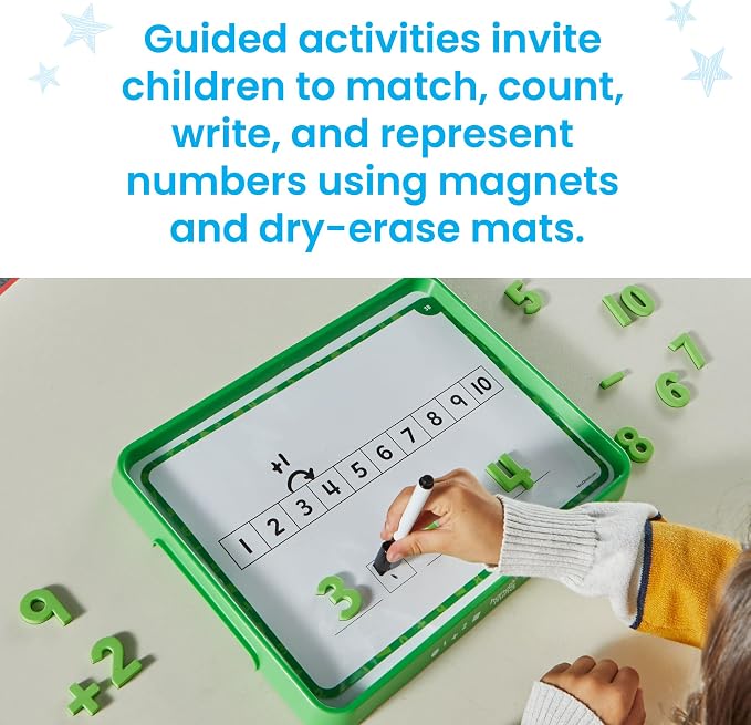 hand2mind Numbers and Shapes Activity Tray, Includes 10 Activities, Ages 3+ - Image 6
