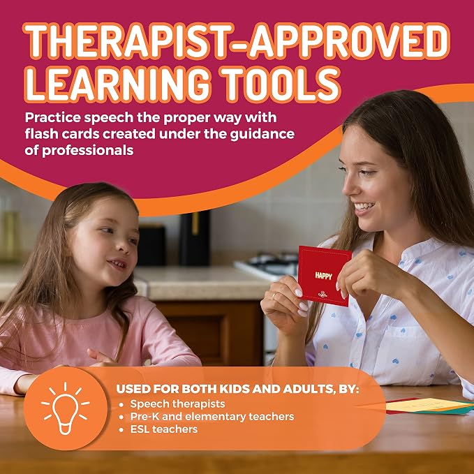 CreateFun 299 Vocabulary Builder Flash Cards Speech Therapy, Autism, ESL - Image 3