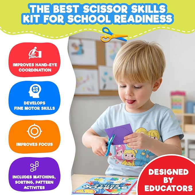 Doctor Jupiter Mega Scissor Skills - Crafts for Kids Ages 3-5 - Image 6