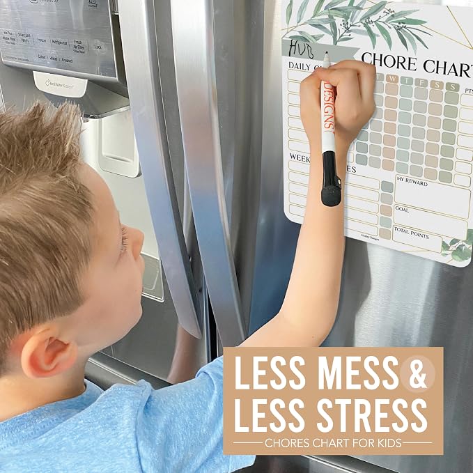 Magnetic Chore Chart for Kids Multiple Kids Chore Board for Home and School - Image 6