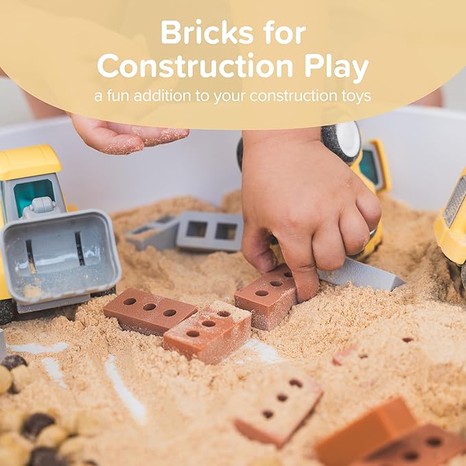 25 x Mini Bricks for Kids Construction | Silicone Tiny Bricks for Play - Image 3