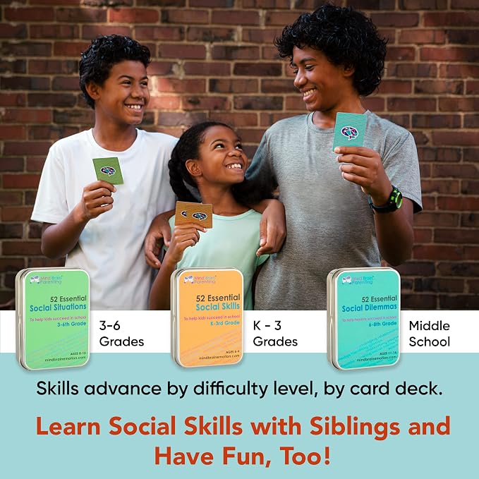 Mind Brain Emotion 52 Essential Social Skills Lessons & Teaching Tool Kit - Social Emotional Learning Activities for Parents, Teachers, School Counselor (Kindergarten, Elementary Kids) - Image 7
