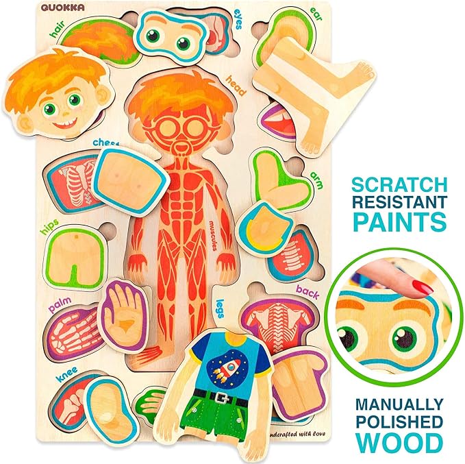 Montessori Puzzles for Toddlers 3-5 - Educational Puzzles for Kids - Image 4