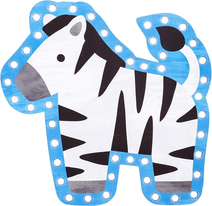 Stephen Joseph Lacing Cards, Zoo Small - Image 6