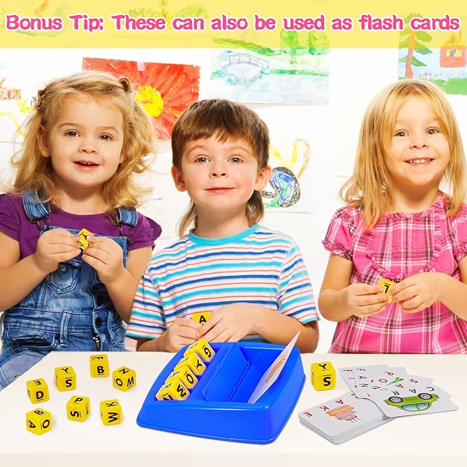 Matching Letter Game, Spelling Word and Increases Memory, Early Learning Educational Toy for Preschool & Kindergarten Kids Over 3-8 Years Old - Image 7