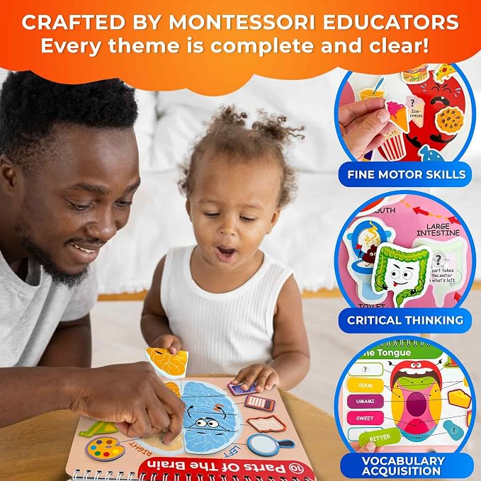 Montessori Busy Book for Kids Ages 4-8 — My Preschool Toddler Busy Book 3-5 - Image 4