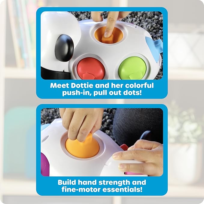Learning Resources Dottie the Fine Motor Cow - Toddler Montessori Toys, Stacking Shape, Gifts For Boys And Girls, Sorting And Matching Skill Activities, Educational Games, Ages 18 Months+ - Image 3