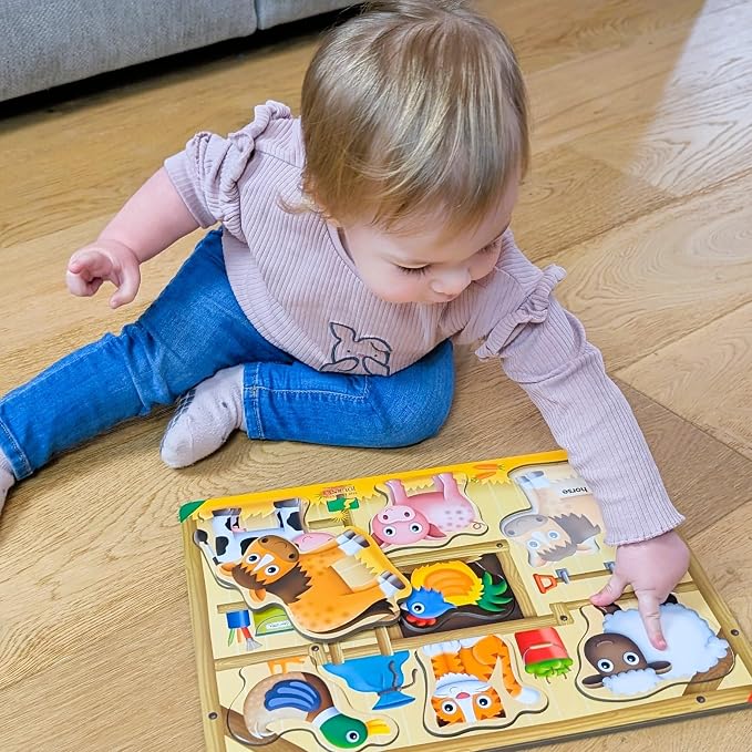 The Learning Journey: My First Lift & Learn - On The Farm – Early Active Puzzle Intellectual Development - Boys & Girls Puzzle Play Toddler Toys & Gifts for Ages 2-5 Award Winning - Image 7