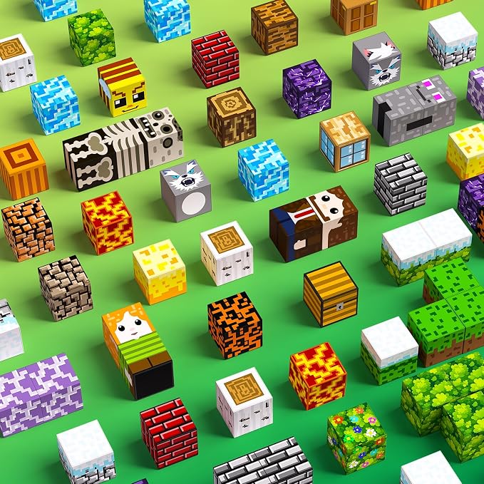 208PCS Magnetic Blocks, Building Cubes, Boys Kids Gifts Toys - Image 2