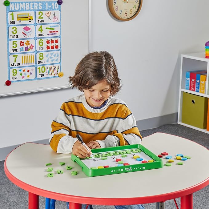 hand2mind Numbers and Shapes Activity Tray, Includes 10 Activities, Ages 3+ - Image 7