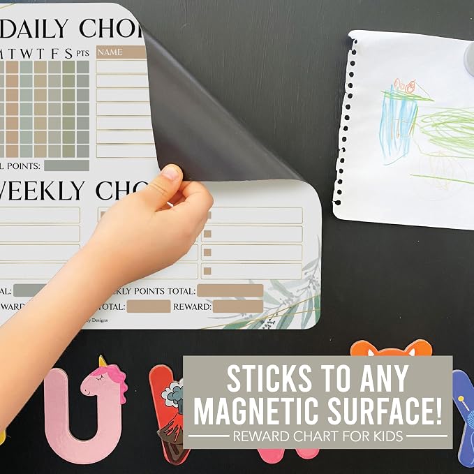 Magnetic Chore Chart for Kids Multiple Kids, Chore Board Adults and Teens - Image 8