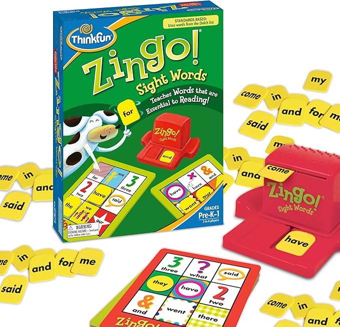 ThinkFun Zingo! Sight Words, by Unknown
