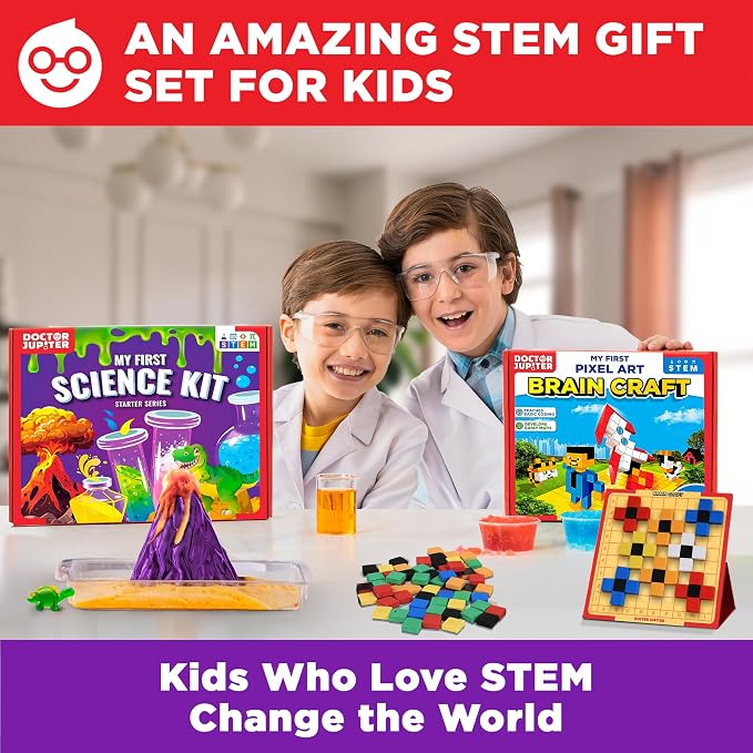 Doctor Jupiter Amazing Science Gift Set for Kids Ages 4+, Birthday Gift - Image 2