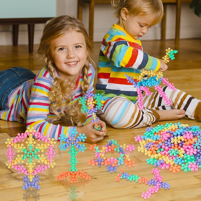 600PCS Building Blocks STEM Construction Toy, Macaron Colors - Image 7
