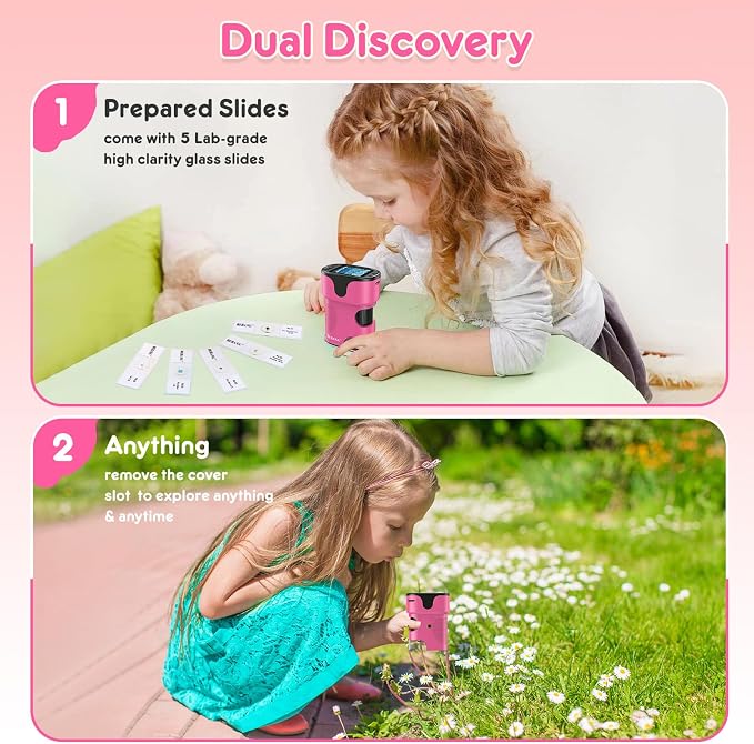 Kids Digital Microscope Science Gift: Complete STEM Toy Kit for Ages 4-12 - Image 5