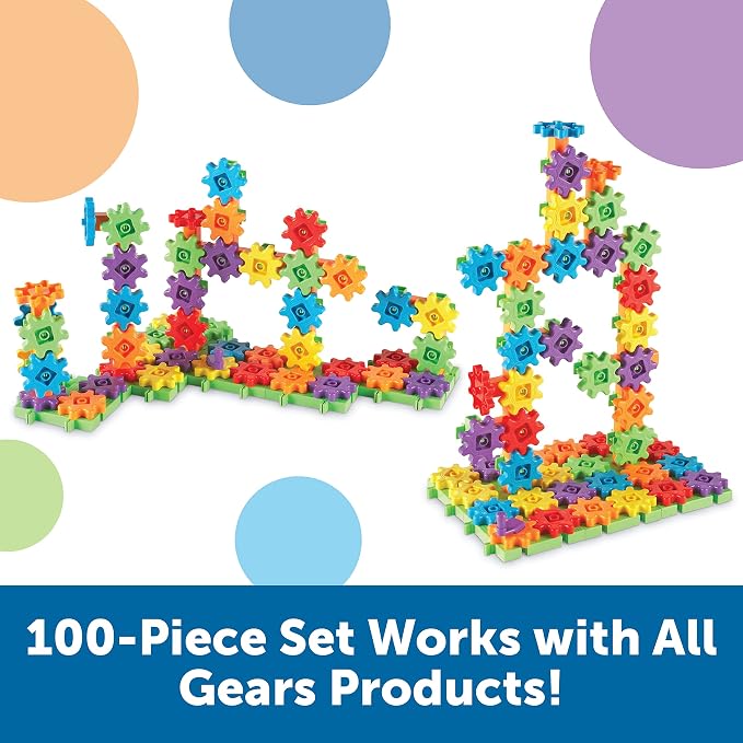 Learning Resources Gears Deluxe Building Set - Image 6
