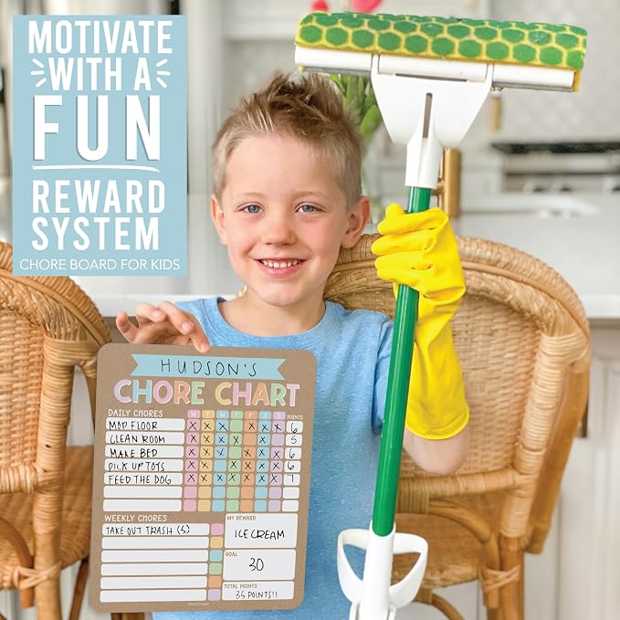 Magnetic Chore Chart for Kids Multiple Kids Chore Board for Home and School - Image 7