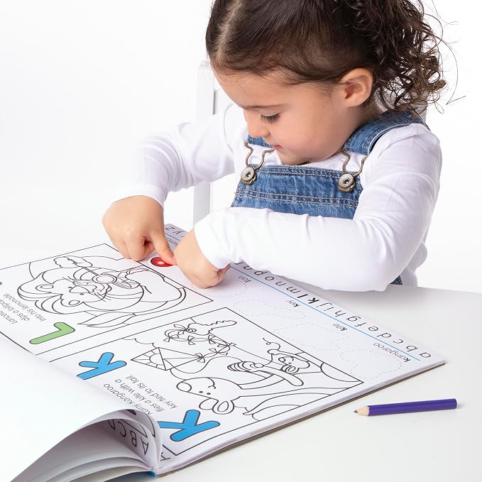 Melissa & Doug Alphabet Activity Sticker Pad for Coloring, Letters (250+ Stickers) - FSC Certified - Image 7