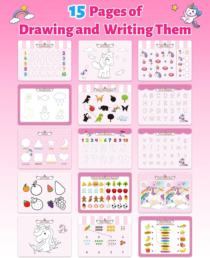 Benresive Busy Book for Toddlers 3-5, Preschool Learning Activities Book - Image 5