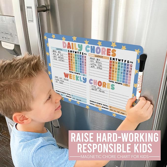 Magnetic Chore Chart for Kids Multiple Kids, Chore Board Adults and Teens - Image 2