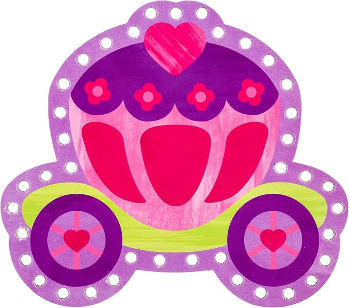 Stephen Joseph Lacing Cards, Princess/Castle - Image 6