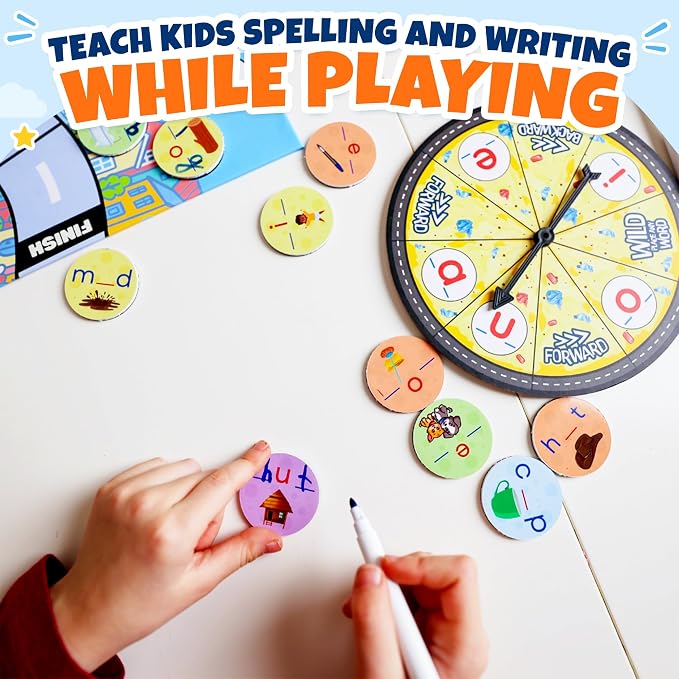 CVC Word Games for Kindergarten, Sight Words & Phonics - Image 7