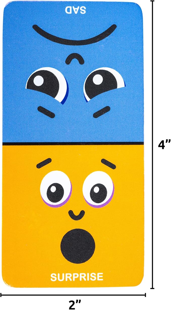 Spark & Wow Emotions Dominoes, Set of 28 - Image 3