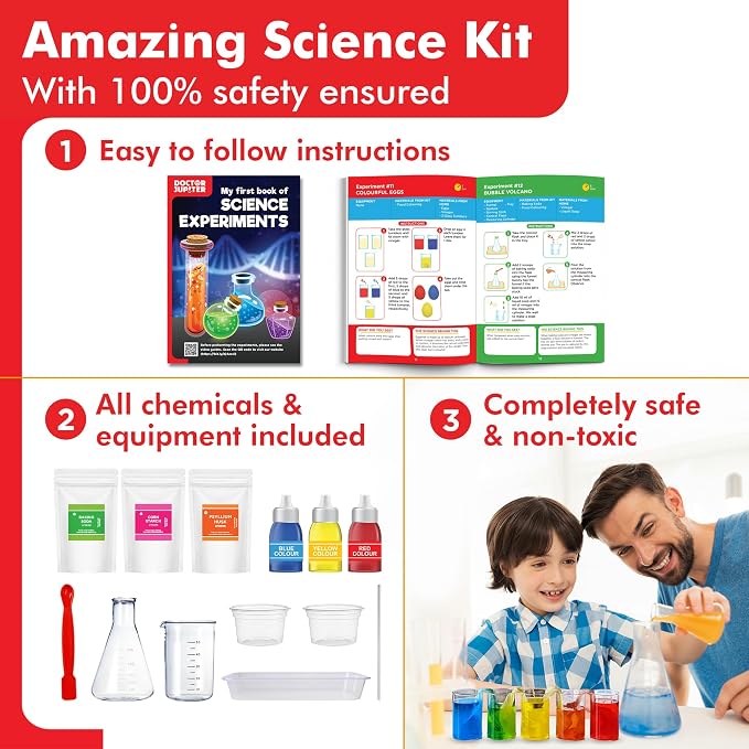 Doctor Jupiter Little Genius Kit for Kids Ages 4+, Educational Learning Toy - Image 4