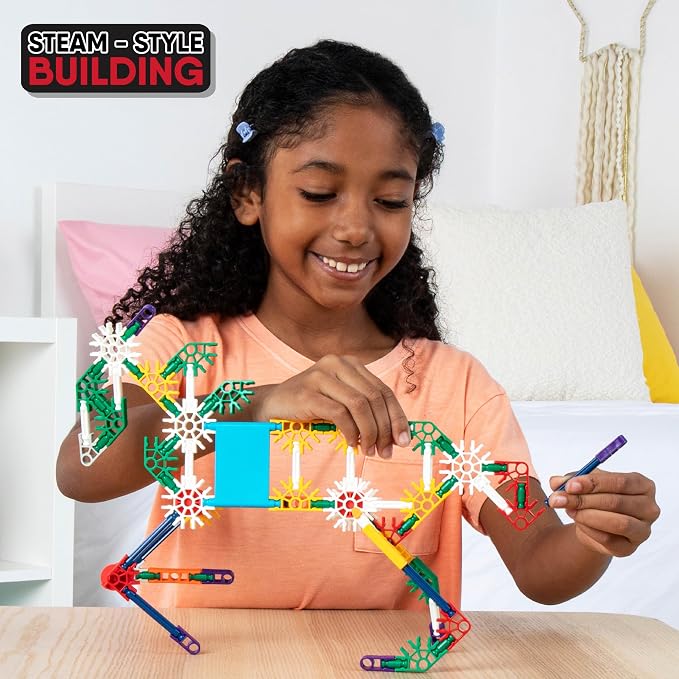 K'NEX - 40 Model Building Set‚ 141 Pieces, STEM Toy, Engineering Play, Creative Construction‚ Ages 5+ - Image 2
