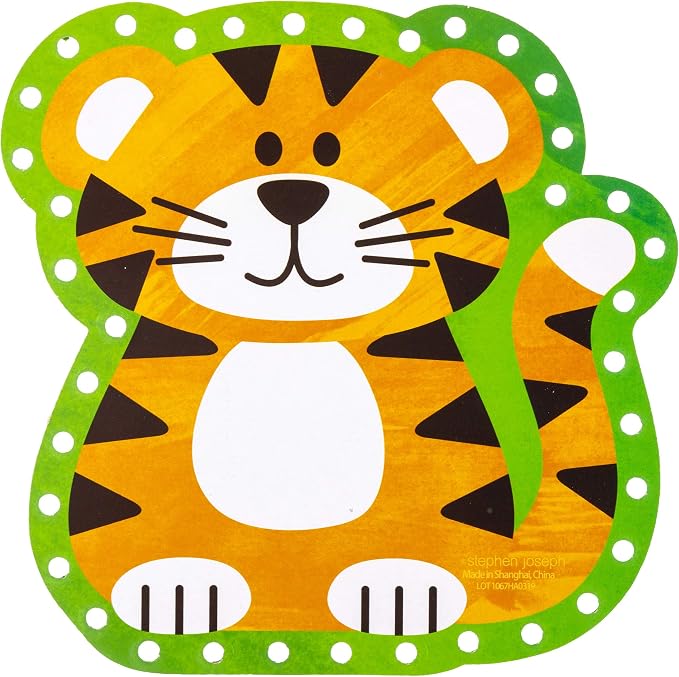 Stephen Joseph Lacing Cards, Zoo Small - Image 3