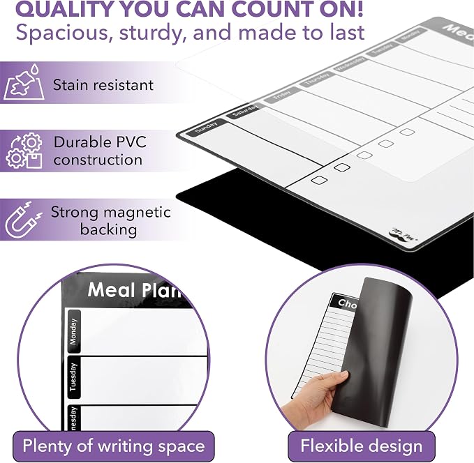 Mr. Pen- Magnetic Dry Erase Chore Chart for Fridge - Image 4