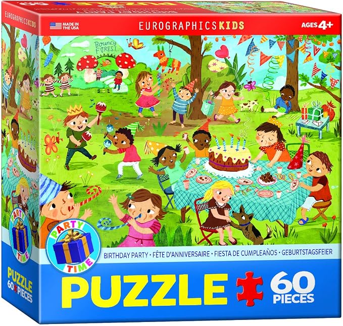 EuroGraphics Party Time Birthday 60 Piece Puzzle by EuroGraphics