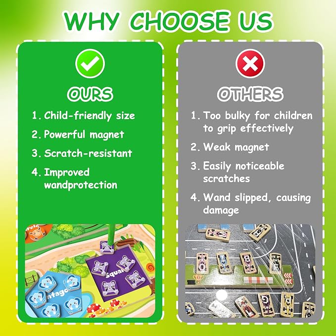 Montessori Wooden Magnetic Color & Shape Maze with Zoo Theme - Image 7
