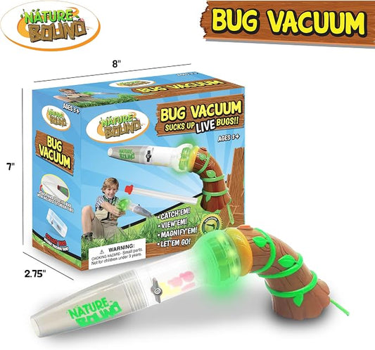 Nature Bound Bug Catcher Toy, Eco-Friendly Bug Vacuum, Catch and Release Indoor/Outdoor Play, Ages 3 to 12, Complete Kit for Kids (Upgraded Style) - Image 2