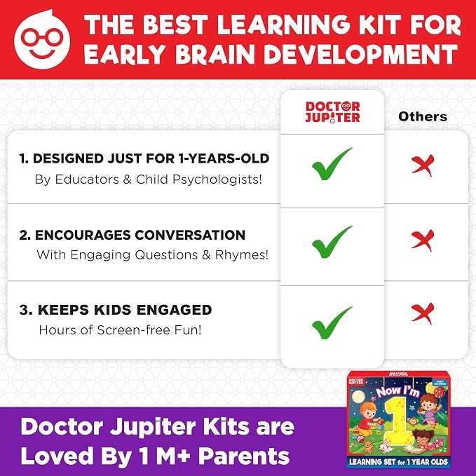 Doctor Jupiter Now I AM 1 Educational Learning Toy for 1 Year Olds - Image 6