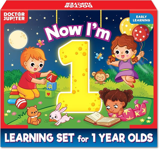 Doctor Jupiter Now I AM 1 Educational Learning Toy for 1 Year Olds by DoctorJupiter
